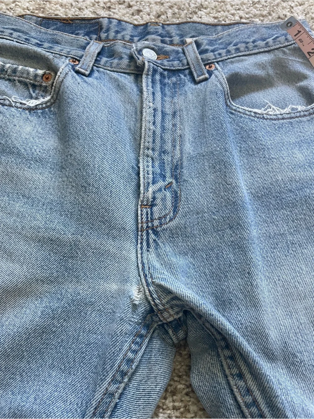 Levi’s 505 Regular fit straight leg size 31W 34L